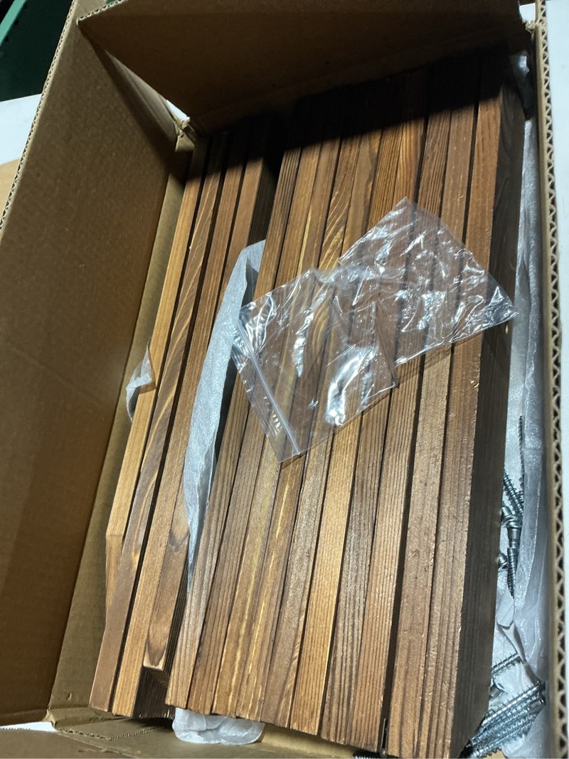 Condition photo showing Good Condition for decorative wooden blanket ladder with removable hooks for the living room & bedroom, pine wood, easy assembly 6-tier wall leaning rack stand 68 inch for displaying blankets & scarves, brown brown-6t (hooks)