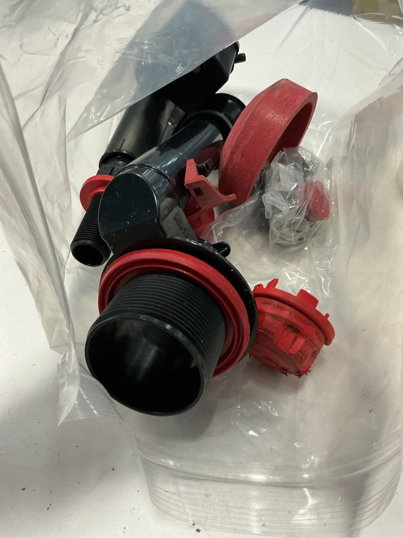 Condition photo showing As Is for quietfill platinum complete universal toilet repair kit