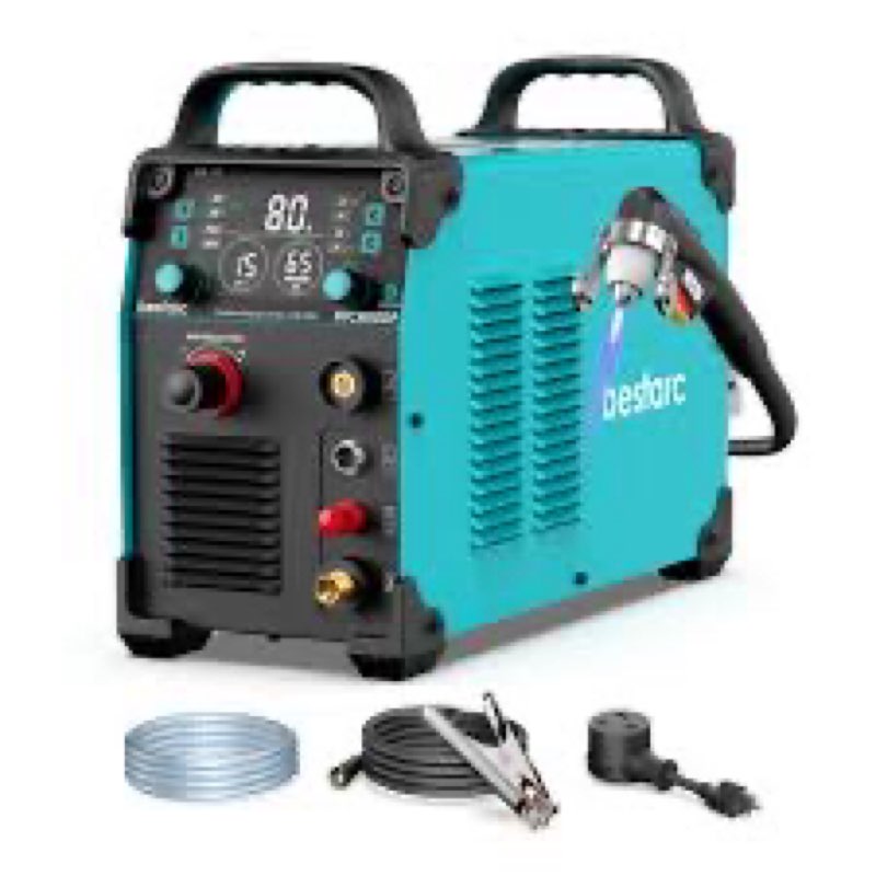 bestarc plasma cutter, [pilot arc] [large led display] [air sensor] 80a bestarc plasma cutter machin