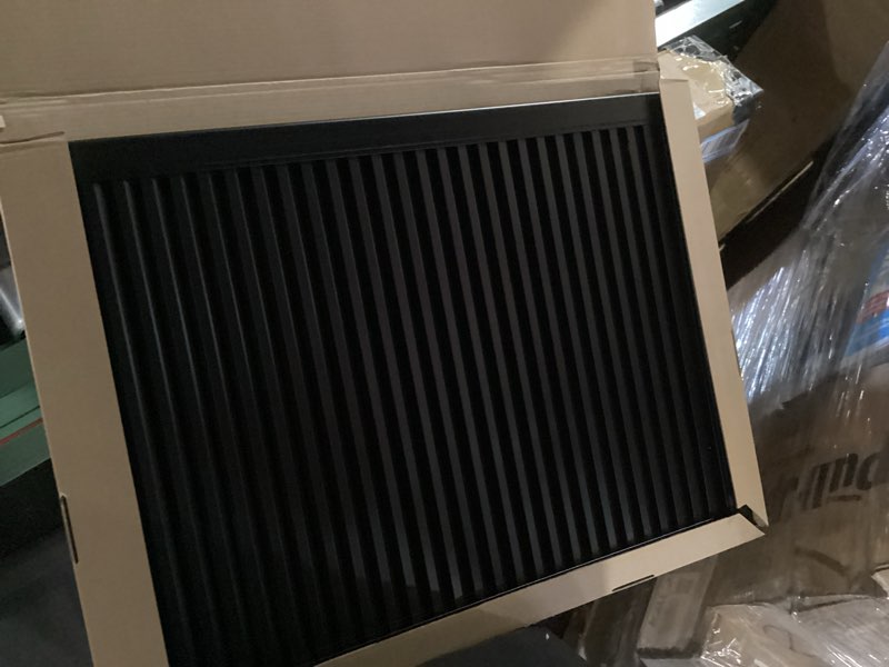 Condition photo showing Good Condition for zepoty 18" x 24" gable vent - premium aluminum, sturdy & stylish shed vents with screen, effectively removing heat- ideal for ventilation in houses [vent opening: 16" x 22"] 16" x 22" vent opening black