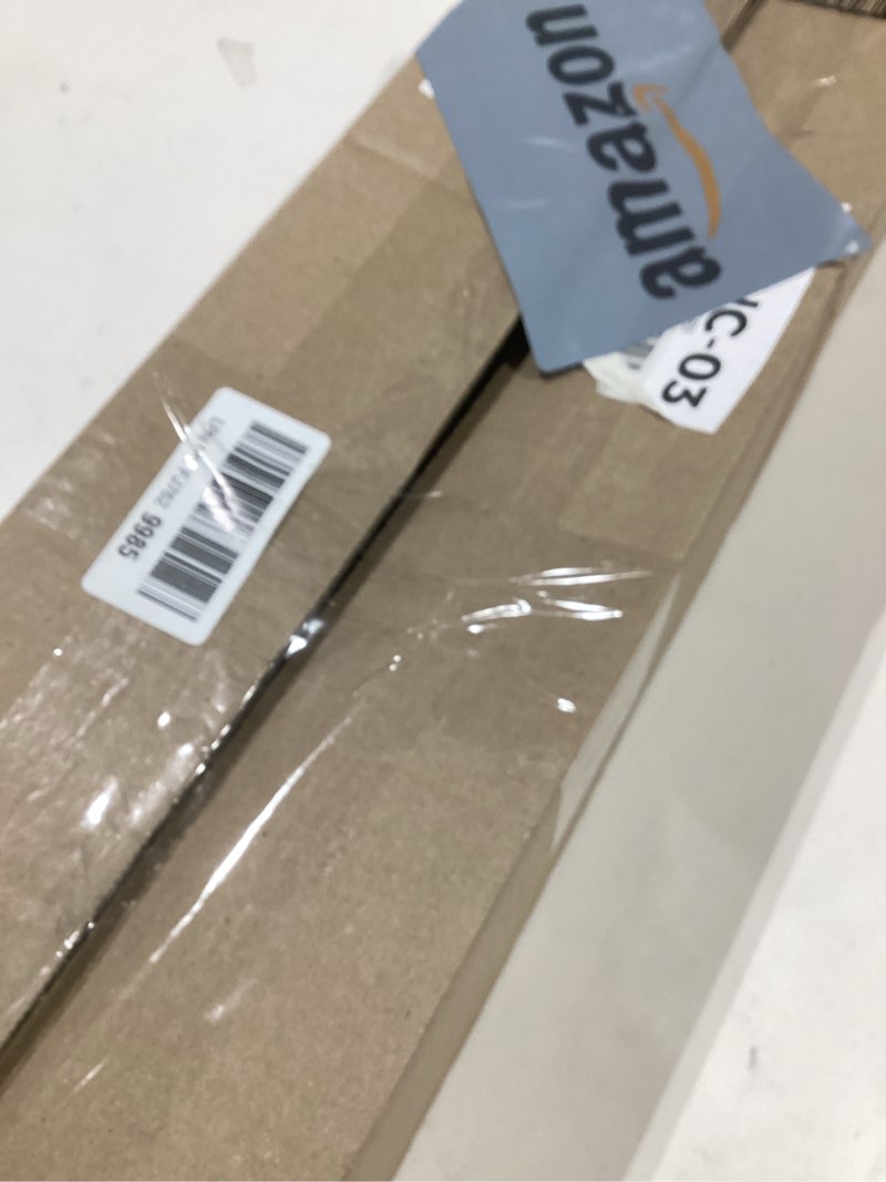 Condition photo showing New/Like New for Adjustable Fireplace Smoke Guard, Fireplace Hood Heat Deflector 6 inches Height, for 28 to 48" Fireplace Hood Heat Shield,Heat Shield for TV Above Fireplace,with Insulation Cotto