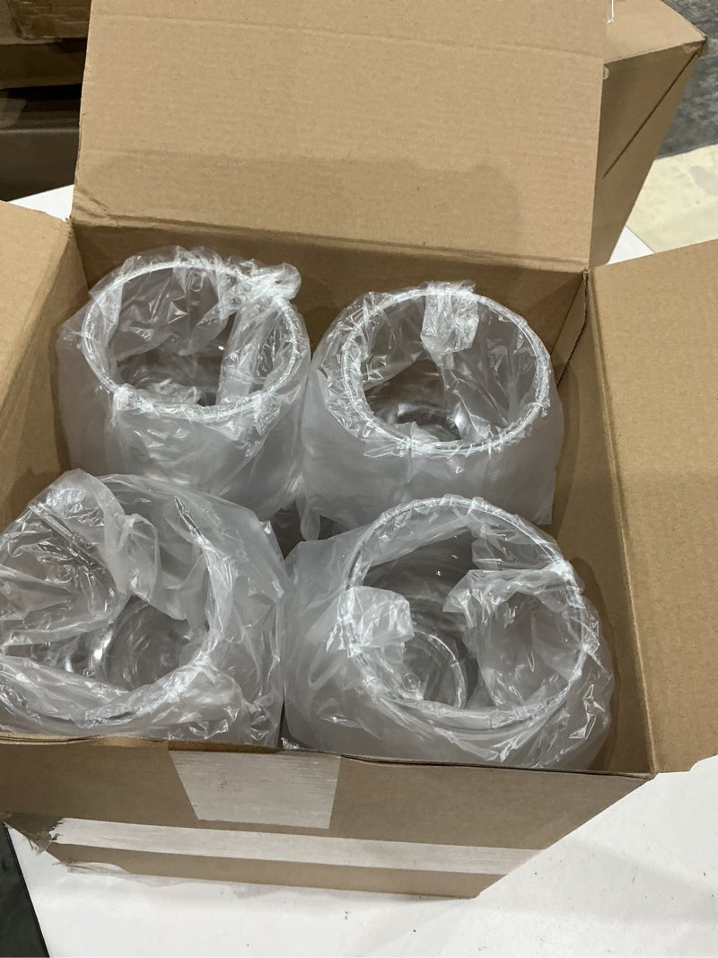 Condition photo showing Good Condition for 24 pcs plastic fish bowls for centerpieces 27 oz clear fish bowl for drinks unbreakable heavy duty round vase for table centerpieces wedding event home decor