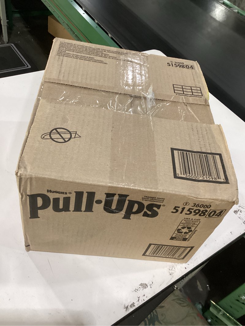 Condition photo showing New/Like New for Pull-Ups Boys' Potty Training Pants, Size 4T-5T Training Underwear (38-50 lbs), 99 Count (3 Packs of 33), Packaging May Vary 4T-5T 99