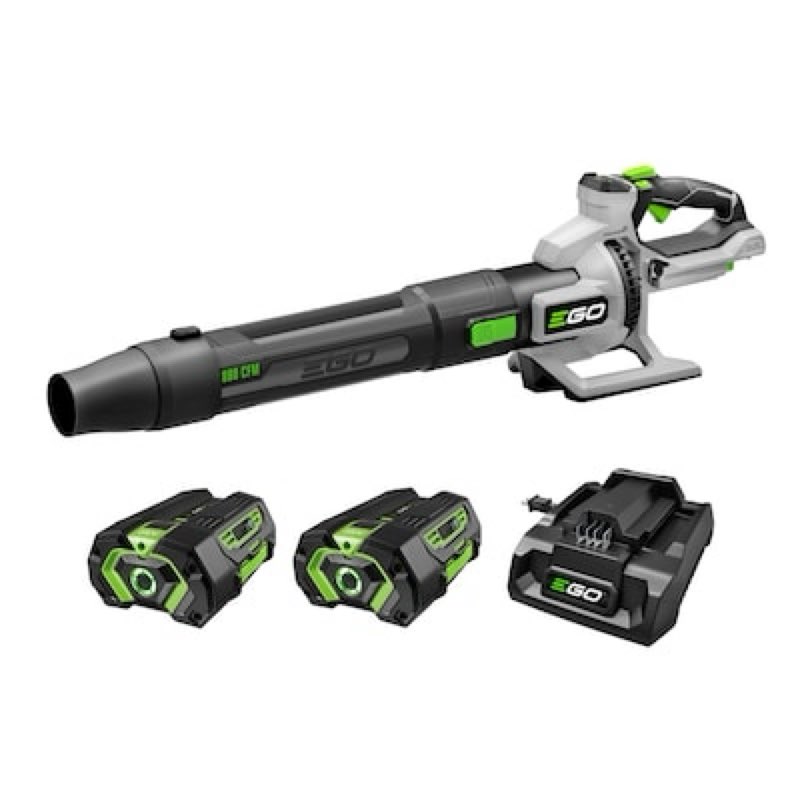 ego  power+ 56-volt 880-cfm 200-mph battery handheld leaf blower 4 ah battery included charger included