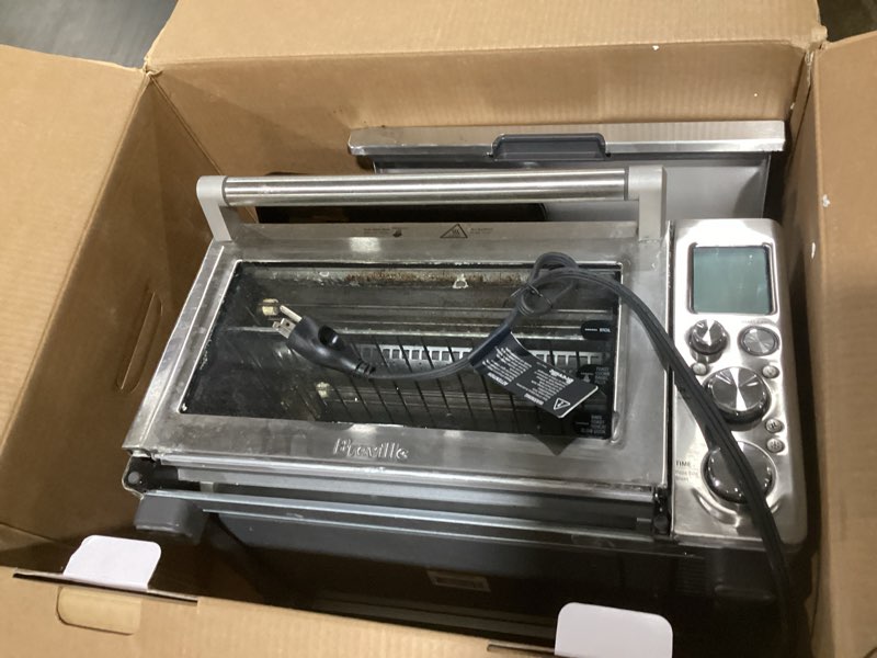 Condition photo showing As Is for breville bov845bss smart oven pro countertop oven, brushed stainless steel brushed stainless steel one size