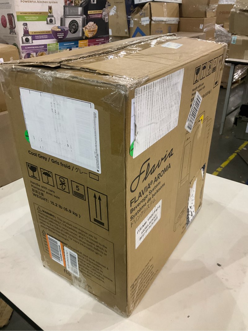 Condition photo showing As Is for Flavia Aroma Brewer - Coffee Machine, Makes Coffee, Lattes, Tea, and other Hot or Iced Beverages with Single-Serve Freshpacks, Multiple Brew Sizes, Black