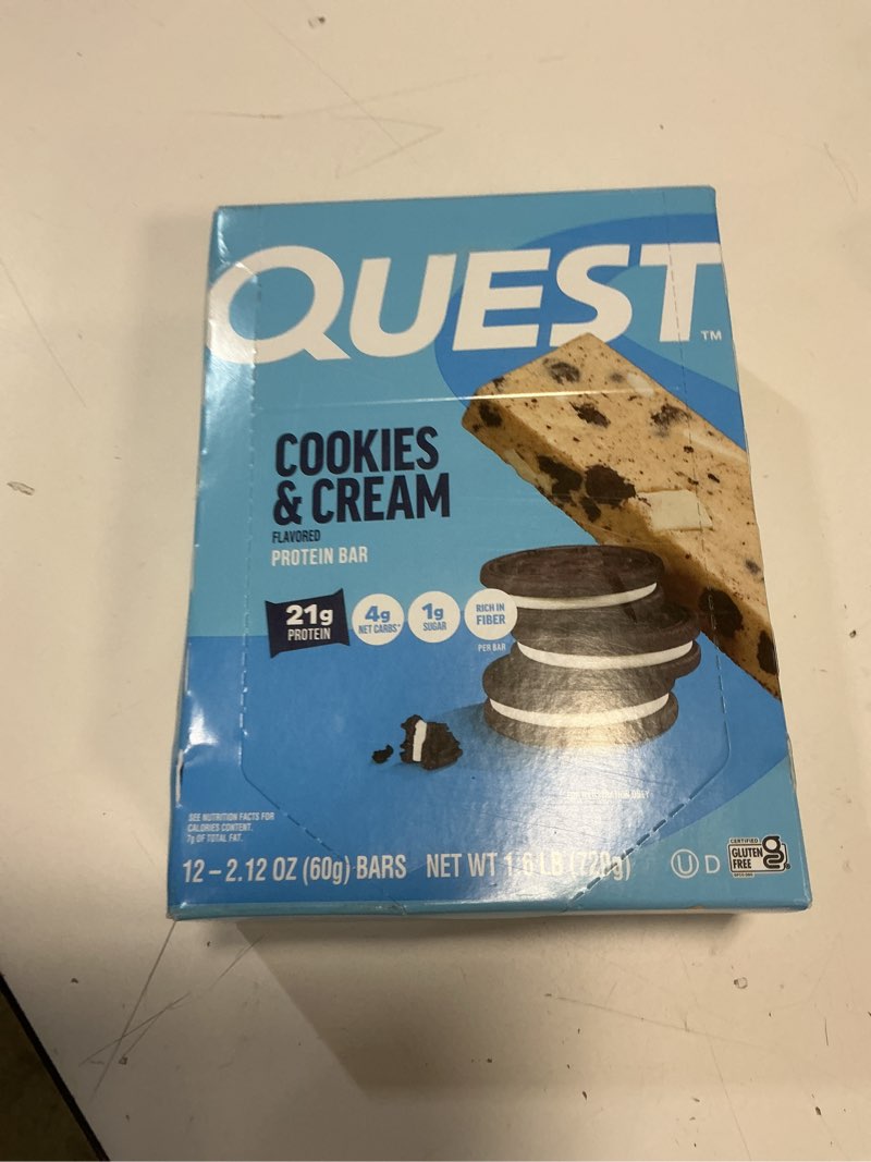 Condition photo showing New/Like New for (BBD 07/30/26). PROTEIN BAR