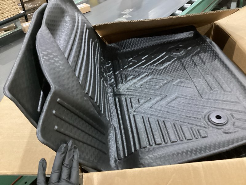 Condition photo showing As Is for mixsuper x1 floor mats-floor mat & cargo liner for bmw x1 2023-2026,all weather tpe rubber floor liners protection for x1 accessories,full set anti-slip car mats,black bmw x1?2023-2026?
