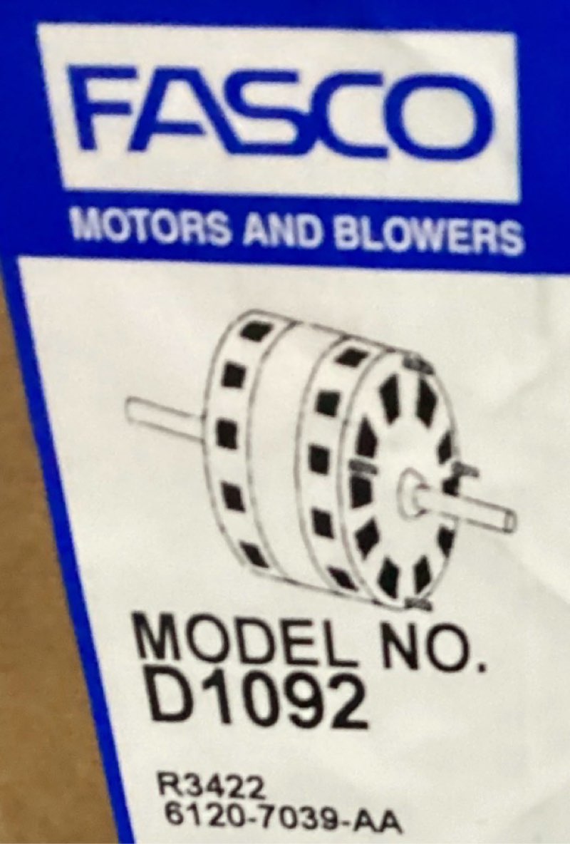 Condition photo showing New/Like New for 1/3hp1675/1080rpm115vmtr