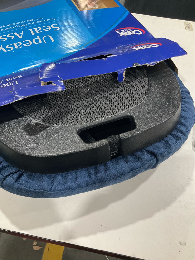 Condition photo showing Good Condition for carex upeasy seat assist plus manual lifting cushion 4-1/10   h  navy blue  1 count