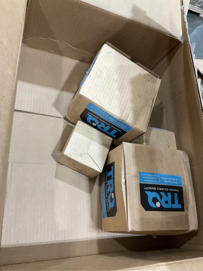 TRQ 2 Piece Front Wheel Bearing & Hub Kit Set Compatible with 2001-2003 Mazda Protege 2002-2003 Prot