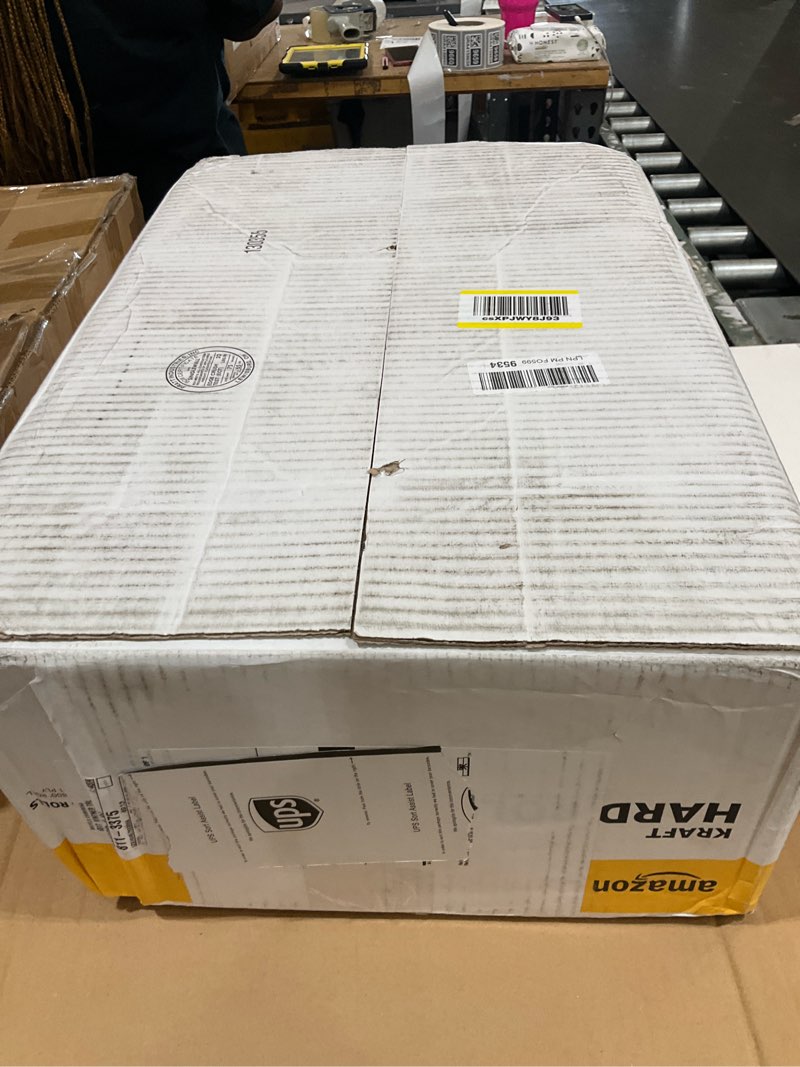 Condition photo showing Good Condition for amazoncommercial 1-ply kraft 7.9' hard roll paper towels (sofi-011) bulk for business |made from 100% recyclable material |compatible with universal dispensers|800 feet per roll (6 rolls)