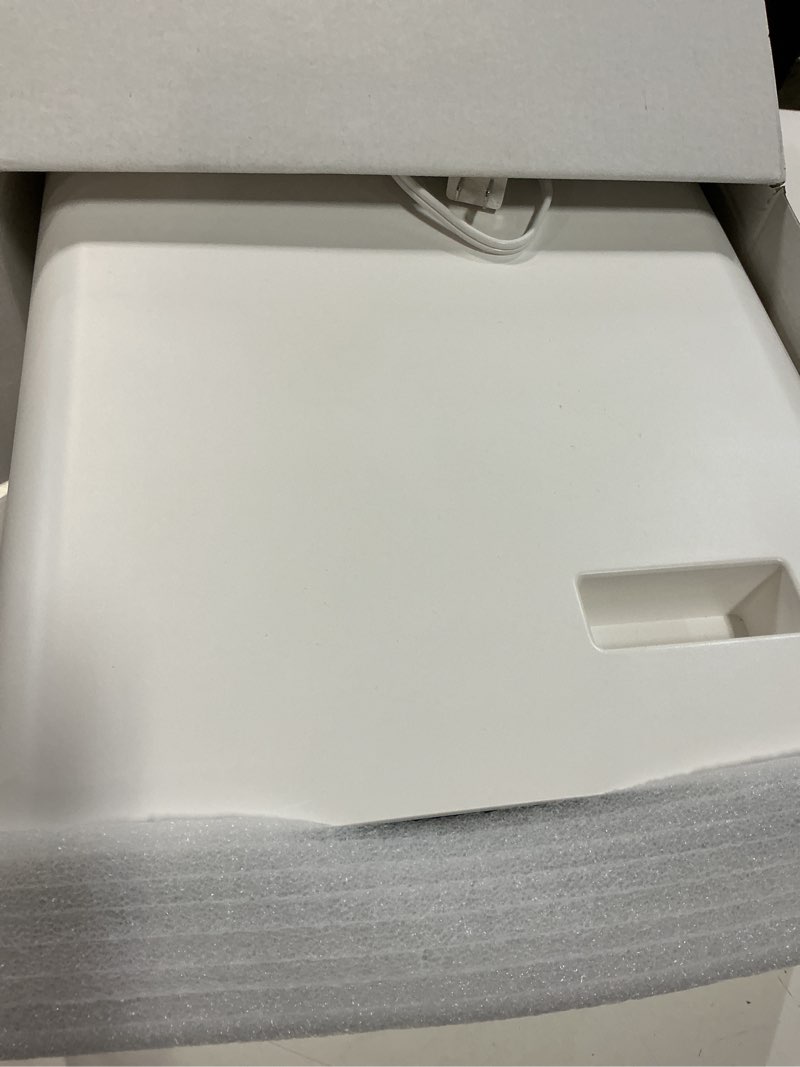 Condition photo showing As Is for tolife air purifier large room, hepa air purifiers for home pets hair with washable filter, air cleaner for bedroom up to 1095 ft² dust smoke odor, sleep mode, timer, white