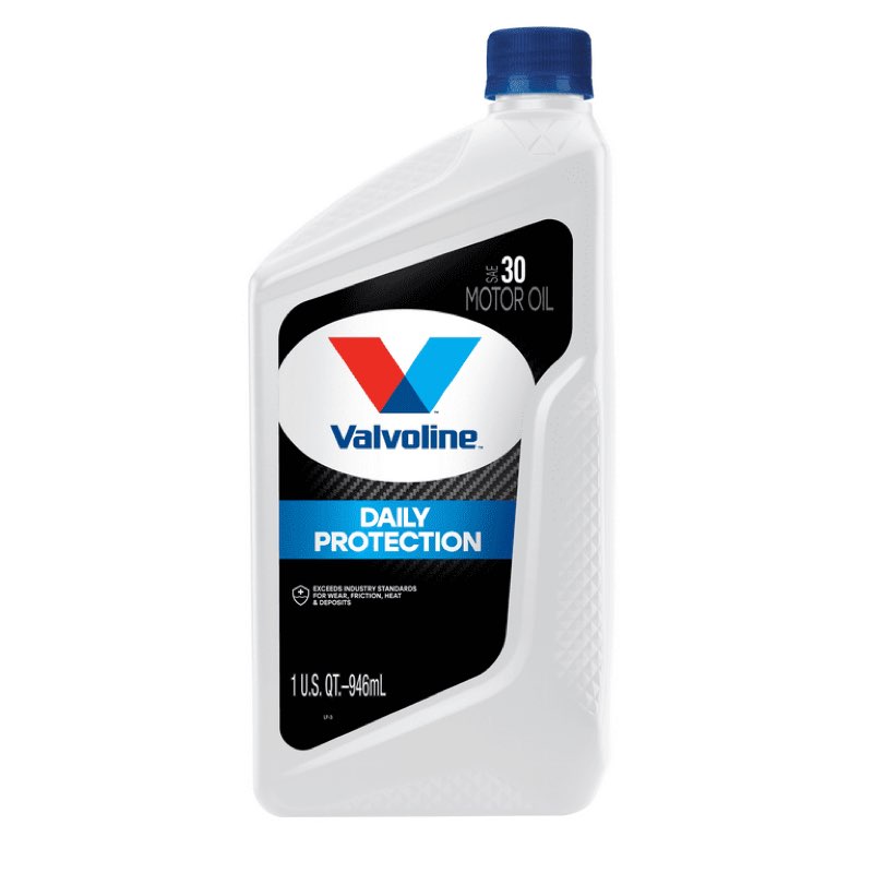 valvoline daily protection sae 30 conventional motor oil