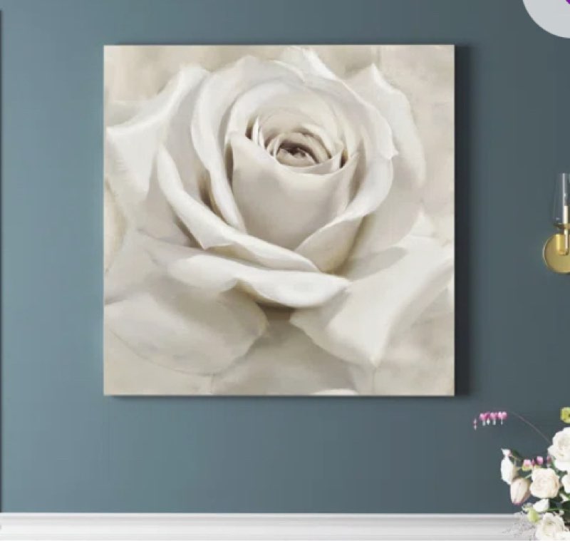 Dreamy I " Painting Print 30x 30