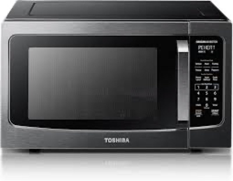 TOSHIBA ML-EM45PIT(SS) Countertop Microwave Oven with Inverter Technology, Kitchen Essentials, Smart
