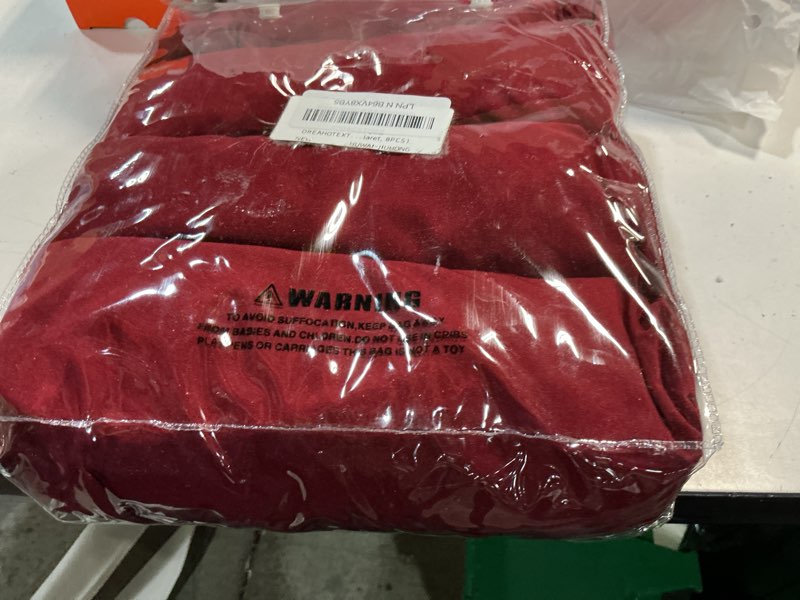 Condition photo showing New/Like New for 8pcs outdoor cushion covers, patio cushion covers,stretch elastic slipcovers, replacement washable & reusable furniture protector for patio couch (claret,cover only) 8pcs-solid color claret