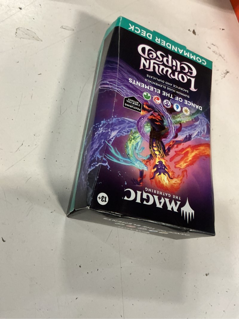 Condition photo showing New/Like New for magic: the gathering lorwyn eclipsed - commander deck | dance of the elements