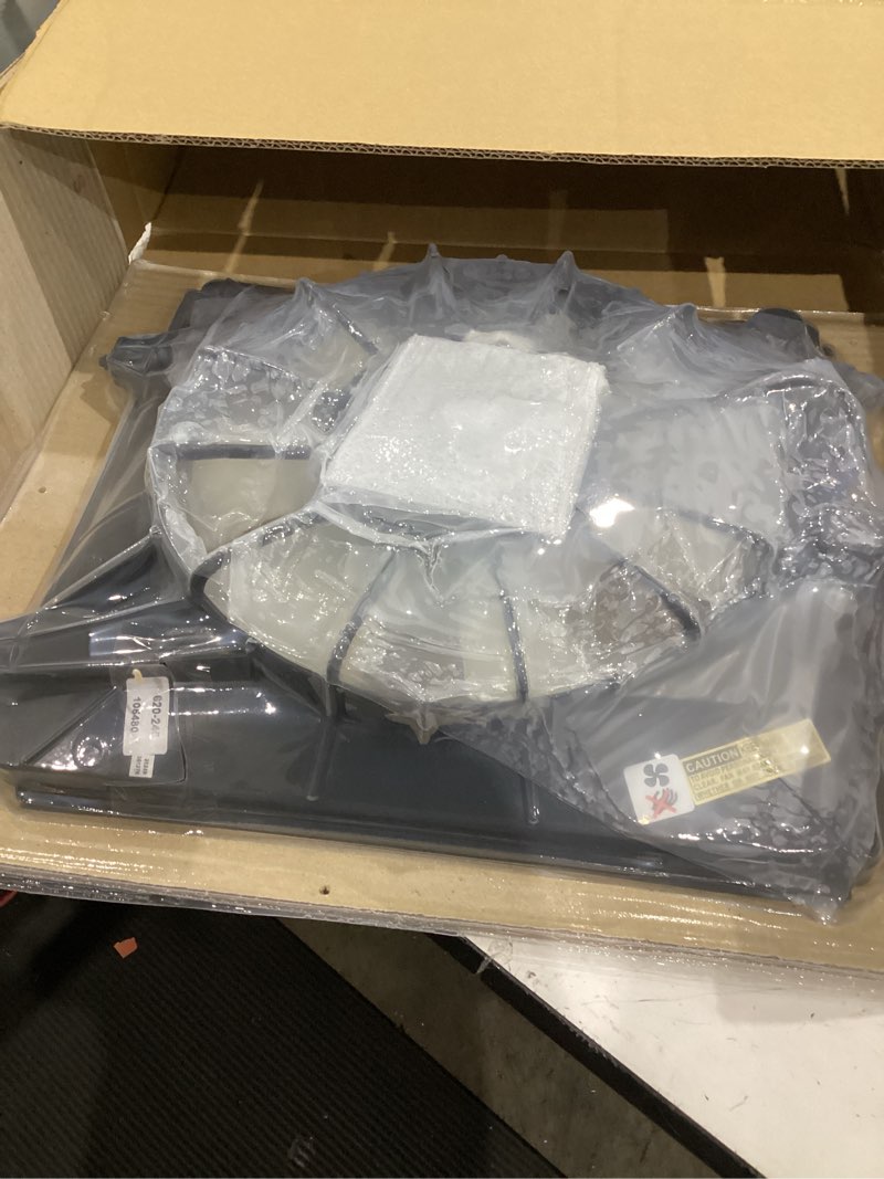 Condition photo showing Good Condition for condenser fan assembly without controller