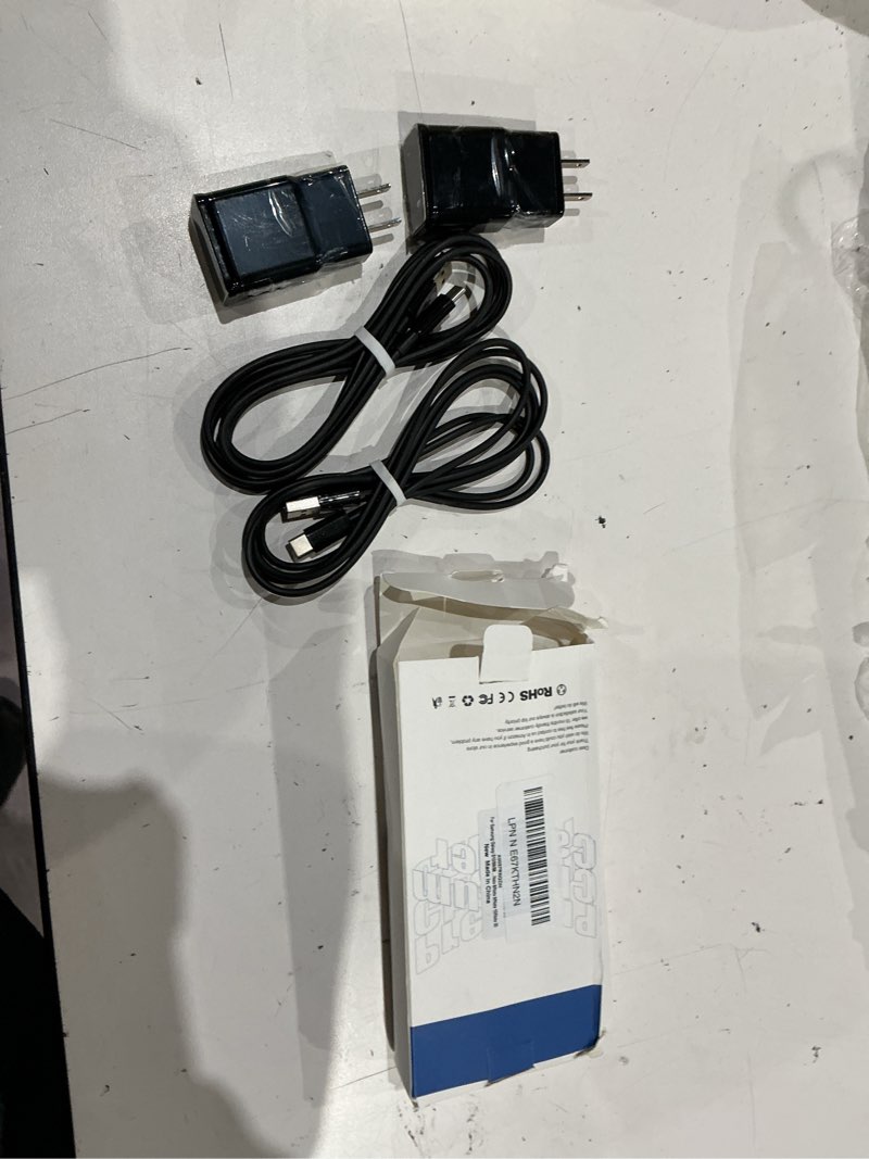 Condition photo showing As Is for for samsung galaxy s10/s9/s8 2pack adaptive android phone charger with usb type c fast charging cable for galaxy s10e/ s20/s20/s21/note 8/9/10/20/a70/a50/a51/a52/a42/a32/a13/a12 ultra plus 6ft black