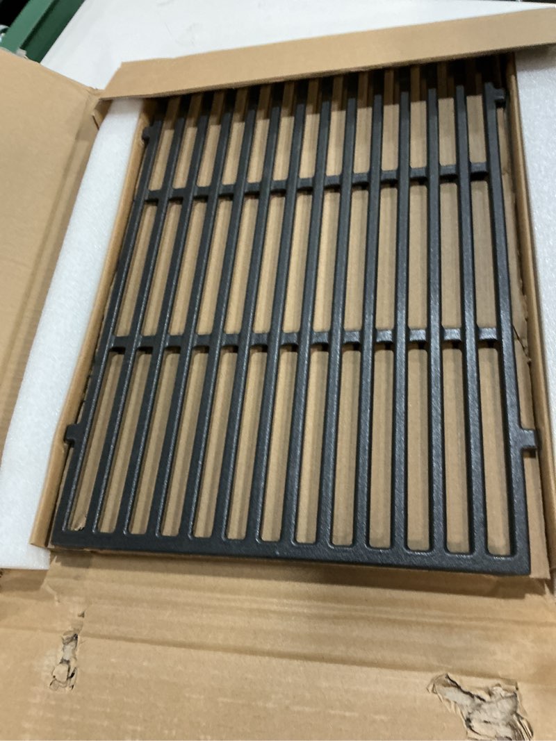 Condition photo showing Good Condition for 66095 66802 genesis ii grill grate replacement parts for weber genesis ii 300 series, weber genesis ii e-310 ii e-315 ii e-325 ii e-330 ii e-335 ii s-310 ii s-335 ii s-345 ii se-335 ii se-310 66805 18.8 x 26.5'' for 2pcs grates