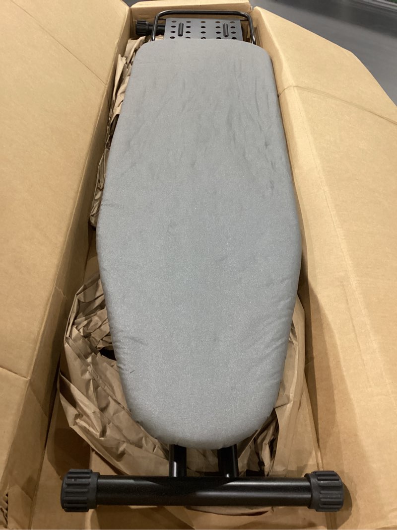 Condition photo showing Good Condition for Ironing Board,13" X 43" W/with Iron Rest | Full Metal Construction| Height Adjustable | Heat & Scorch Resistant Fabric | Heavy Duty| Easy to Fold | Anti-Skid Feet |Grey