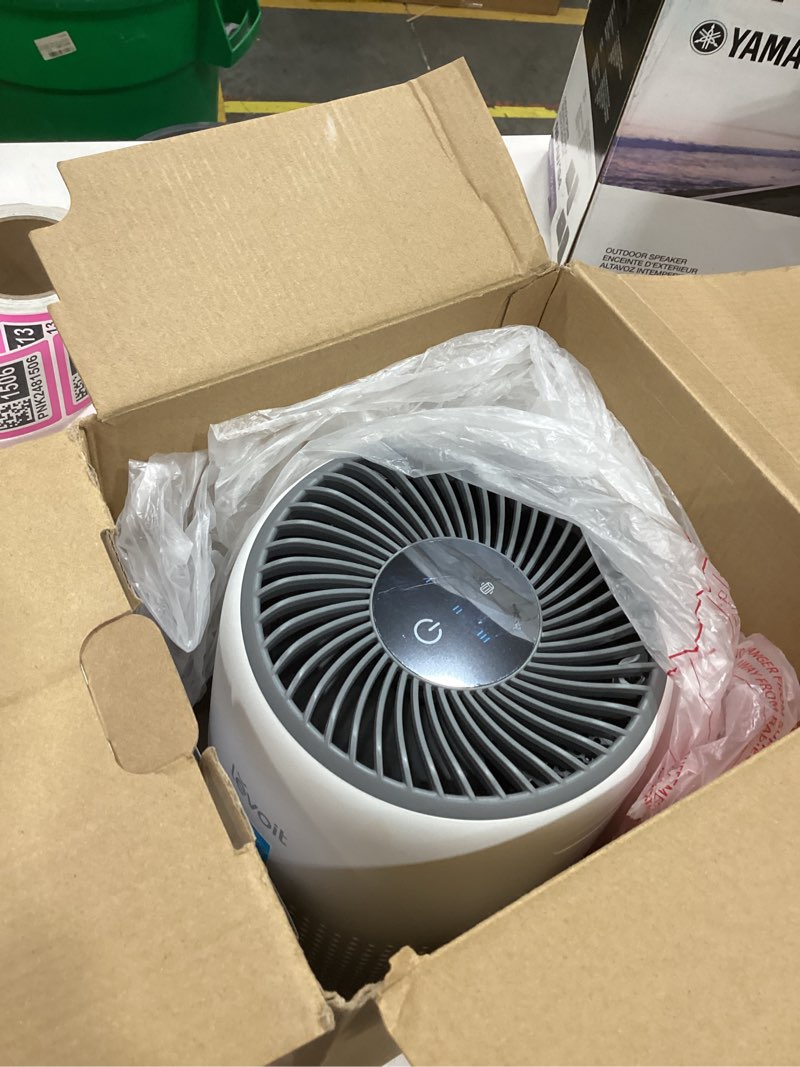 Condition photo showing As Is for Levoit air purifier