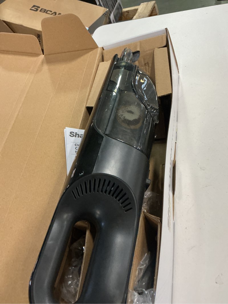 Condition photo showing As Is for Shark UltraCyclone Pet Pro Plus Cordless Hand Vacuum, Powerful Suction, Handheld Vacuum for Car & Home, Pet Power Brush, Crevice Tool, Scrubbing Brush, XL Dust Cup, Black, CH951