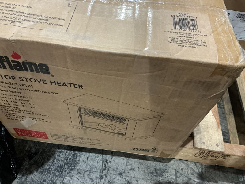 Condition photo showing Good Condition for ))diferentecolorduraflame  tabletop stove heater