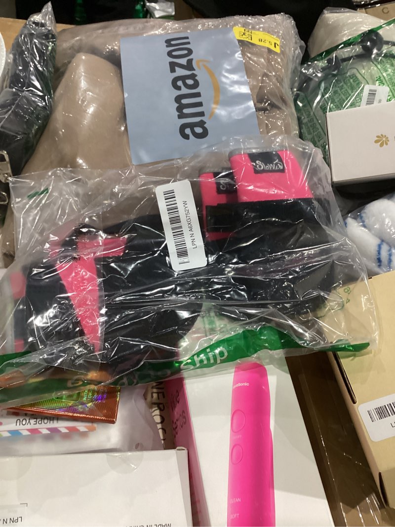 Condition photo showing New/Like New for SlowTon Dog Shoes - Breathable Dog Sock Boots for Summer Hot Pavement Hardwood Floors Winter Snow, Waterproof Booties for Small Medium Large Dogs, Non-Slip Paw Protector for Outdoor Walking (FU, 7) Pink #7 (Width 2.60-2.76") for 66-90 lbs