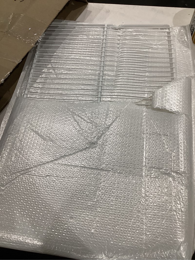 Condition photo showing Good Condition for upgrade 240360908 food grade 304 stainless steel refrigerator shelf fits frigidaire, kenmore. 25.5" x 16.5" 240360908 wire shelf replaces ap5805565, eap9492365,240360905, 240360901, 3189137 (1 packs)
