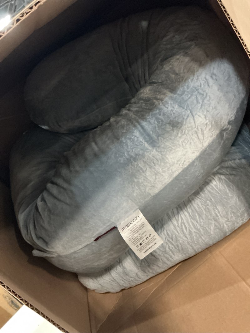 Condition photo showing Good Condition for momcozy pregnancy pillow for sleeping - dreamlign u pro maternity pillow | upgraded adjustable leg pillow, removable cover, support for full body for pregnant women, side sleeper, 50-72 inch
