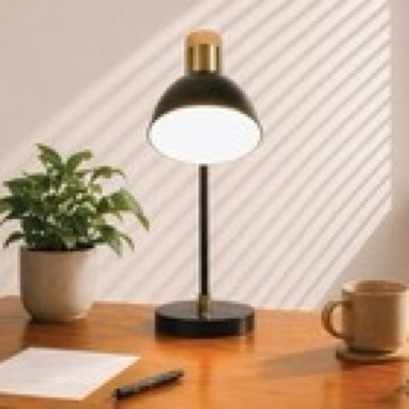 Marlow Glen USB Rechargeable Black Iron Task Lamp