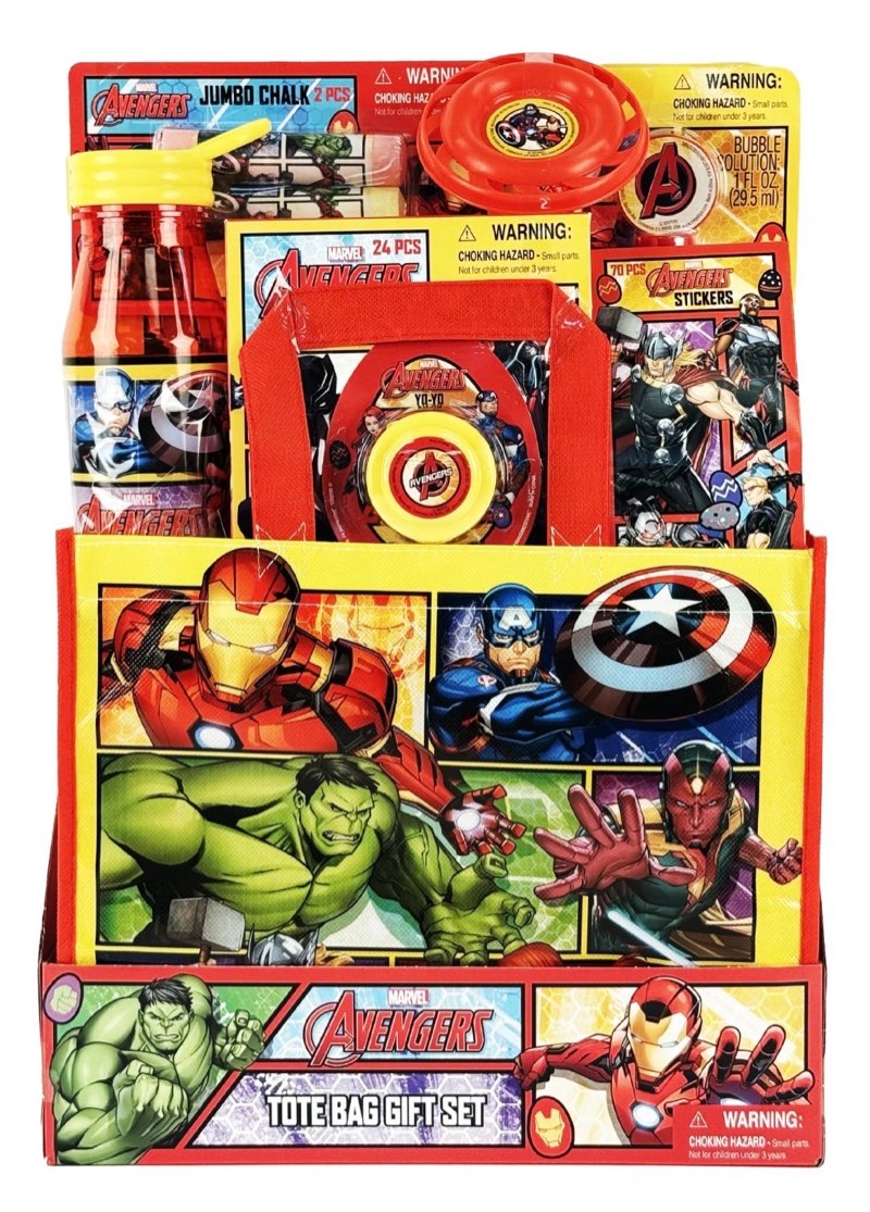  Megatoys TMNT Backpack Easter Gift set of Marvel Avengers 