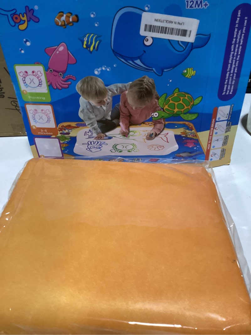 Water Doodle Mat - Kids Painting Writing Color Doodle Drawing Mat Toy Bring Magic Pens Educational T