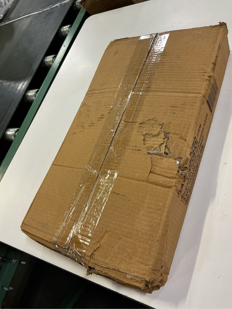 Condition photo showing New/Like New for assurepak white thank you hdpe bags, 10" x 5" x 18", 13 micron, 1000 count