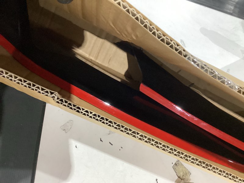 Condition photo showing As Is for Front Bumper Lip Fit for Kia K5 GT-Line 2020-2025,3 PCS Front Bumper Lip Body Kit Spoiler Compatible with 2020-2025 Kia K5 GT Line Front Splitter,  (incomplete )