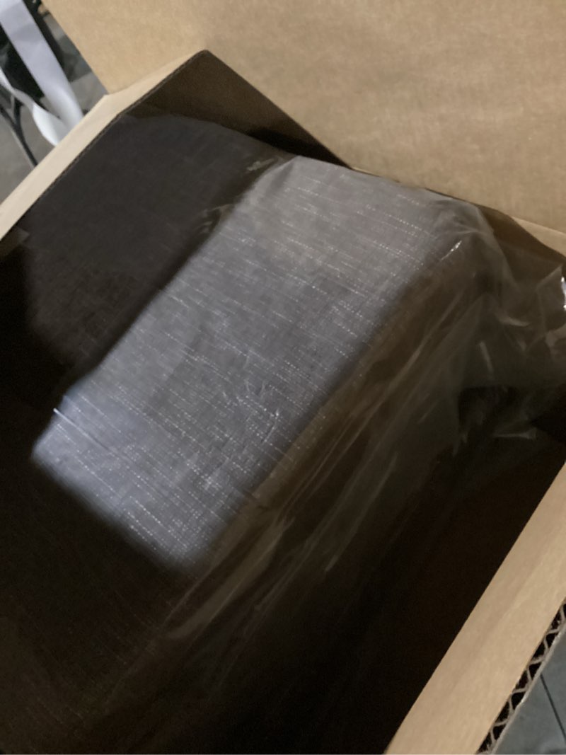 Condition photo showing New/Like New for wellsin chair cushions for dining chairs 6 pack - kitchen chair cushions with ties and non-slip backing - dining chair pads 16"x16"x2", brown brown pack of 6