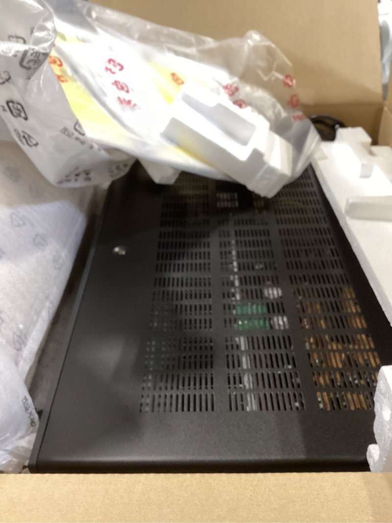 Condition photo showing As Is for yamaha r-s202bl stereo receiver r-s202bl receiver only