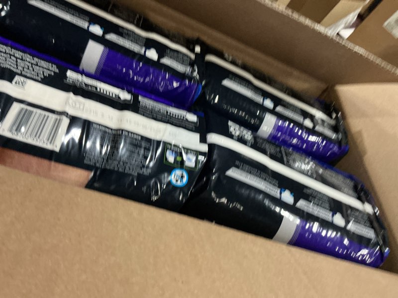 Condition photo showing New/Like New for tena men overnight underwear, extra coverage, l/xl, 48 count