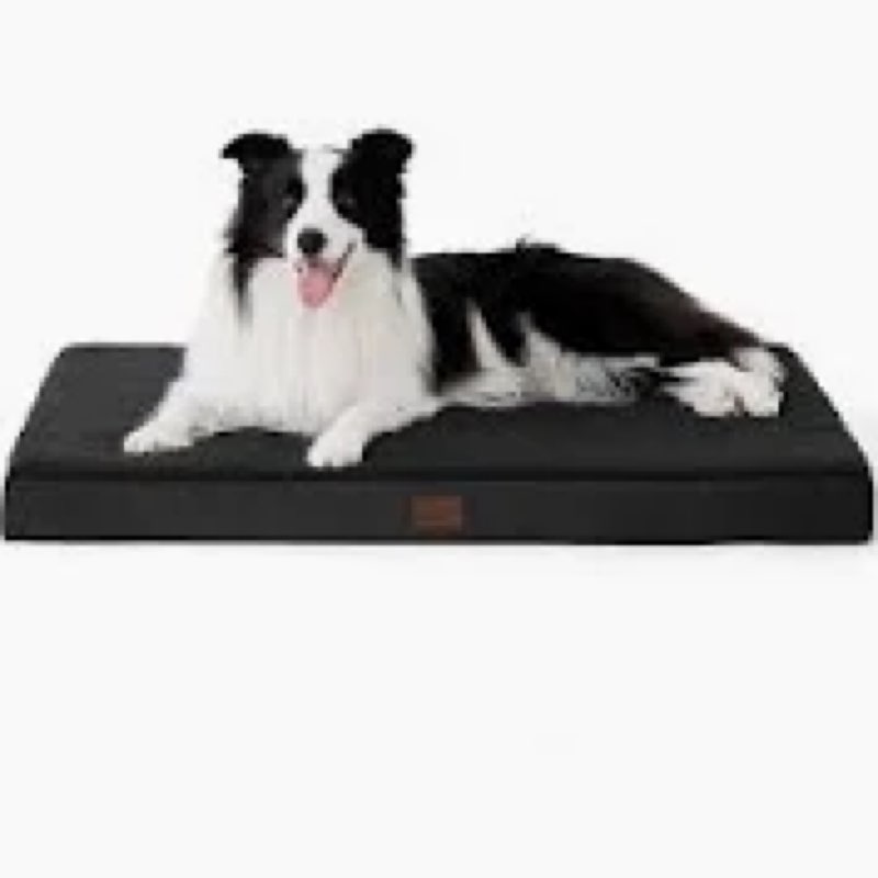 WNPETHOME Orthopedic Dog Bed for Crate, Waterproof Extra Large Dogs Bed with Removable Washable Cove