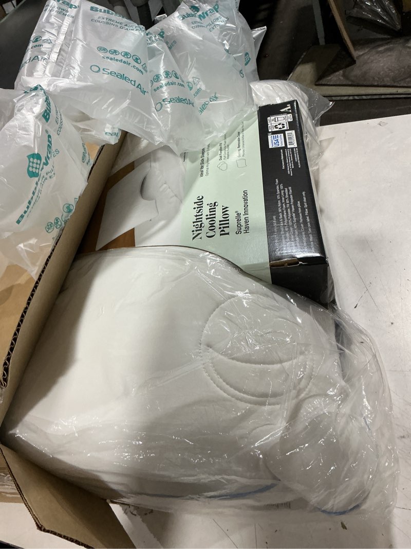 Condition photo showing Good Condition for allswell nightside cooling pillow with dual function fill, standard/queen
