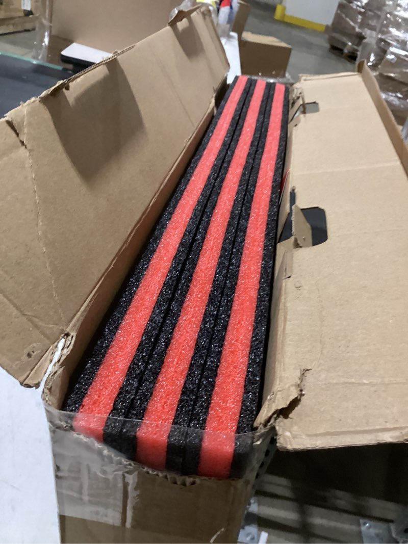 Condition photo showing Good Condition for ONREVA Tool Box Foam 48x24x1 inch 3Pack, Foam Inserts for Cases, Polyethylene Storage Sheets for Toolbox Hard Case, Tool Shadow Insert, Kaizen Organizer Sheet, Black with Red