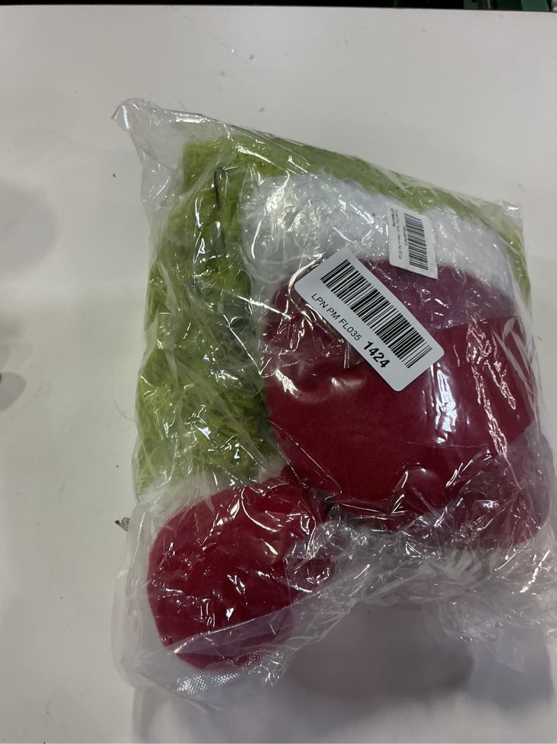 Condition photo showing As Is for Christmas Elf Body Furry Green Head/Arm/Legs for Christmas Tree Decorations, Christmas Tree Topper, Christmas Ornaments, Christmas Tree Ornaments for Christmas Party (Elf Legs)