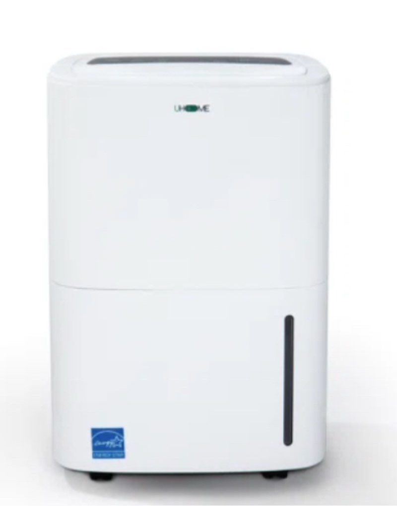 antarctic star 102 pints dehumidifier for home, energy star 1.7 gal water tank dehumidifier for basement, smart humidity control & monitor, 4 operation modes, 24h timer, auto defrost