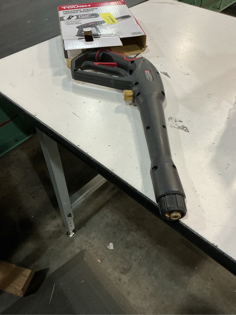 Condition photo showing Good Condition for hyper tough universal pressure washer trigger handle replacement for gas and electric pressure washers, black