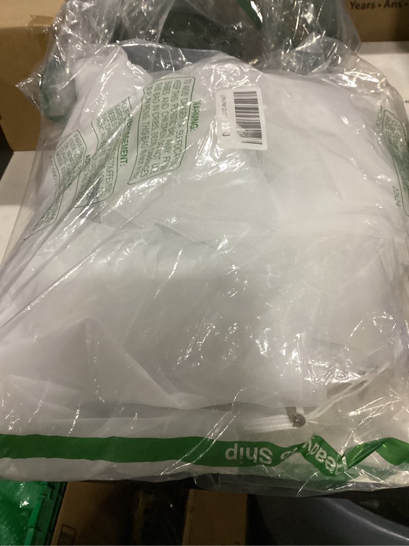 Condition photo showing New/Like New for viti fruit tree netting for cicadas - with 2pcs 8ftx5.3ft zipper&drawstring protection for your fruit trees garden bird netting covers blueberry bush tomato bug plant protection cherry apple tree 8x5.3ft 2
