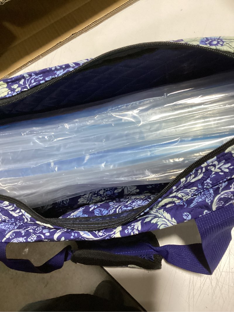 Condition photo showing Good Condition for american mahjong set for adults,166 premium white tiles, 4 all-in-one mahjong racks/pushers,complete western mahjong with soft blue printed carrying bag