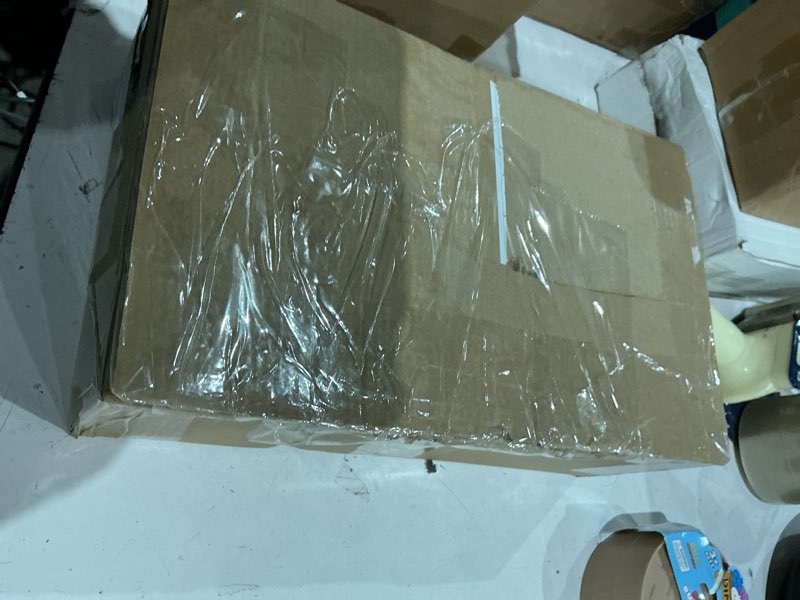 Condition photo showing As Is for peel and stick floor tile wood grain texture, self-adhesive and waterproof vinyl flooring, no residu