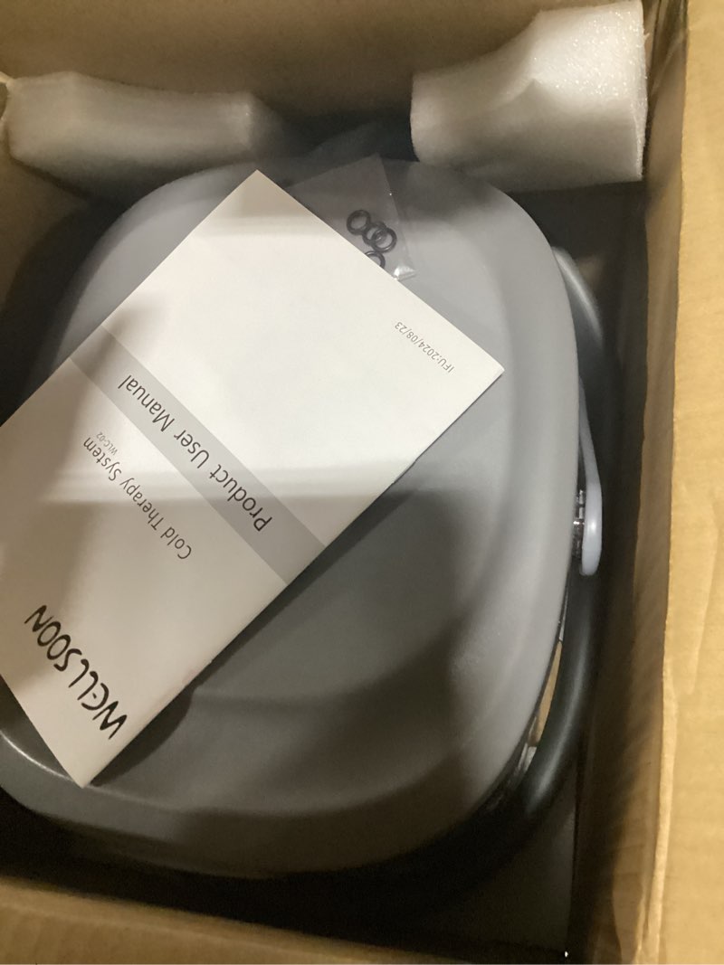 Condition photo showing As Is for Cold Therapy System, Quiet Ice Machine for Knee After Surgery, Cryotherapy Machine, with a Remote-Control and a Universal Pad for Knee, Ankle, Shoulder and Lumbar